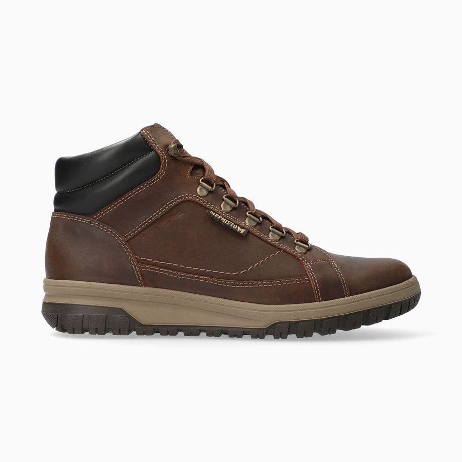 Mephisto PITT Nubuck Sko 1580462-KA - Støvler Herre Brune